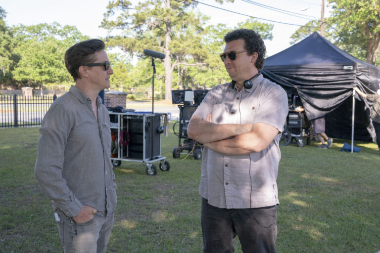 (L-R) David Gordon Green and Danny McBride, co-directors of The Righteous Gemstones. Image © HBO