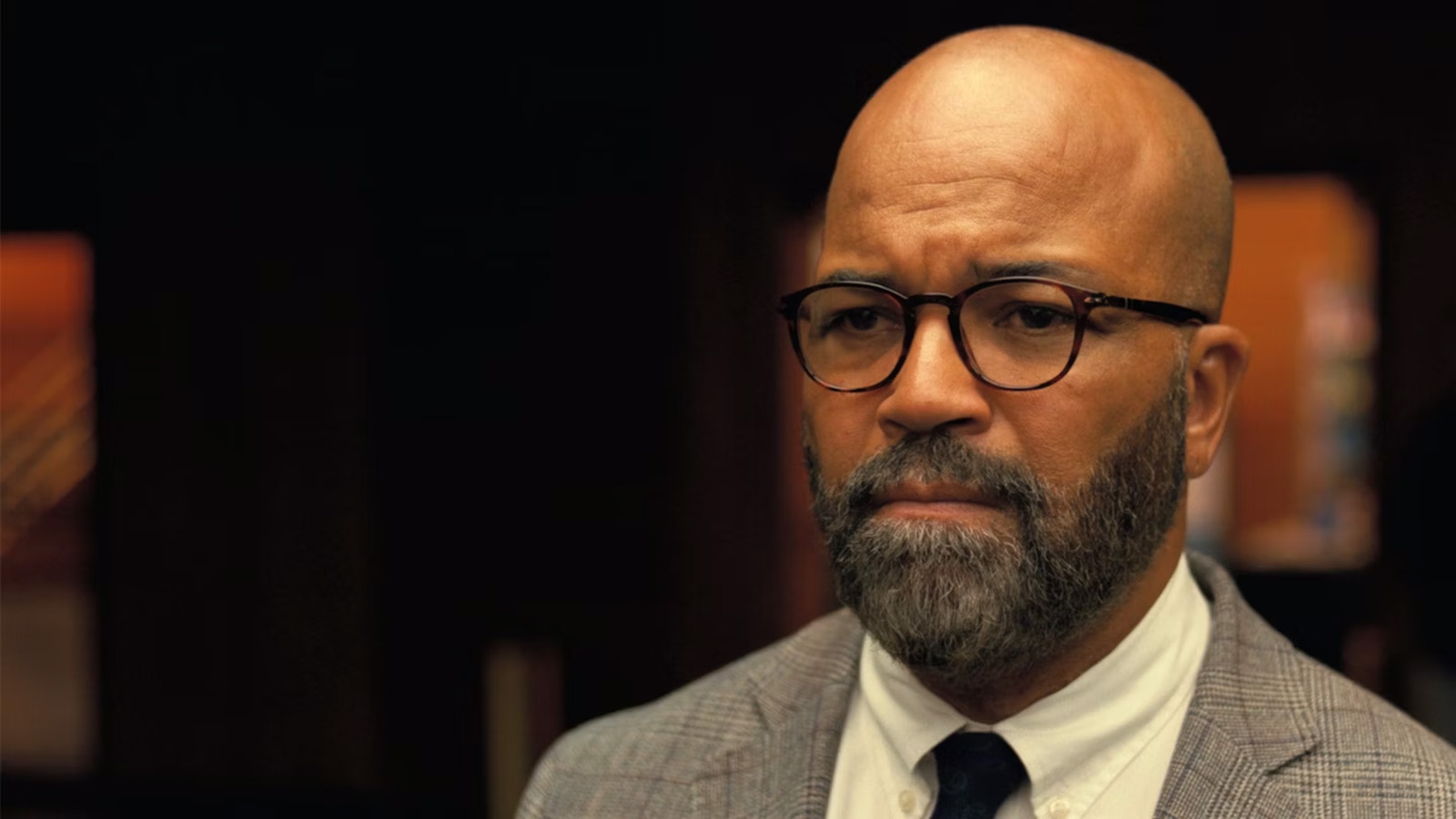 Jeffrey Wright plays Thelonius ‘Monk’ Ellison, a frustrated novelist who writes a provocative "Black" book that exposes the hypocrisy and madness in the publishing industry. Image © Orion Releasing LLC