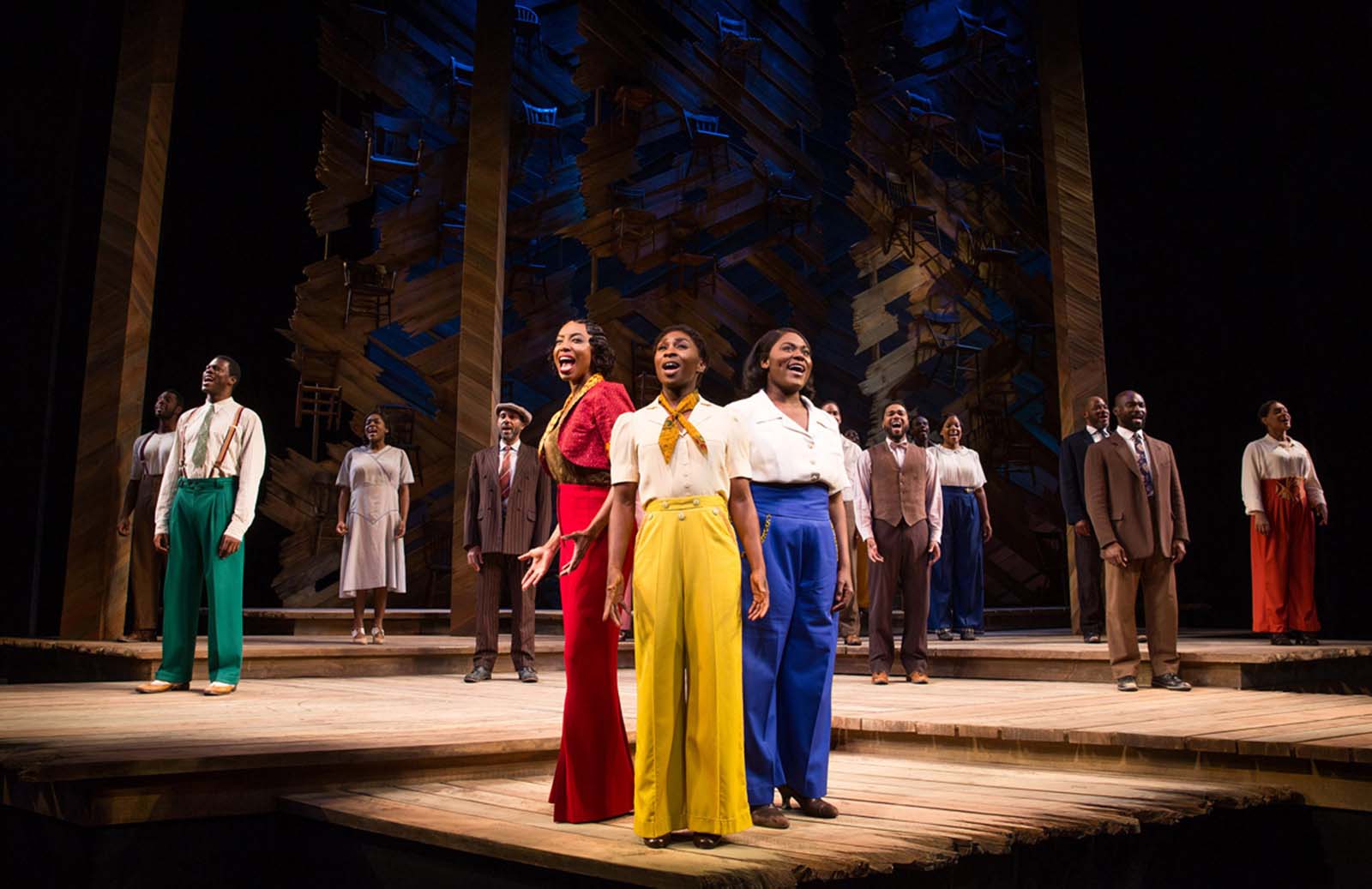 The Color Purple has earned a total of fifteen Tony nominations and two wins. Image © The Color Purple