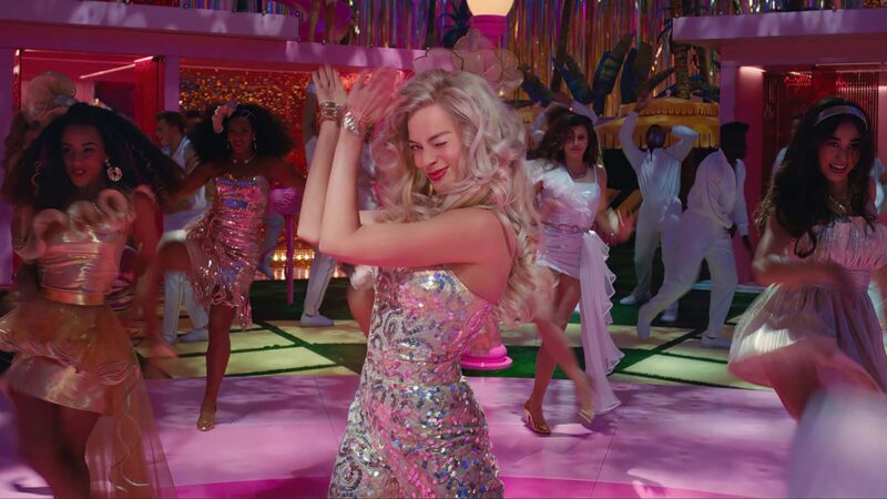 Barbie features some perfectly pink song-and-dance numbers. Image © Warner Bros.