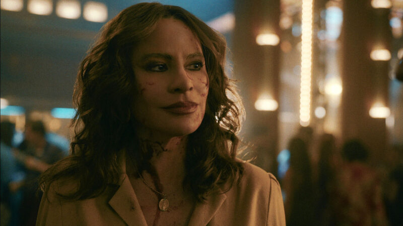 Griselda was implicated in more than 200 murders. Her bloodthirsty reputation outshone the fact that she dealt cocaine. Image © Netflix