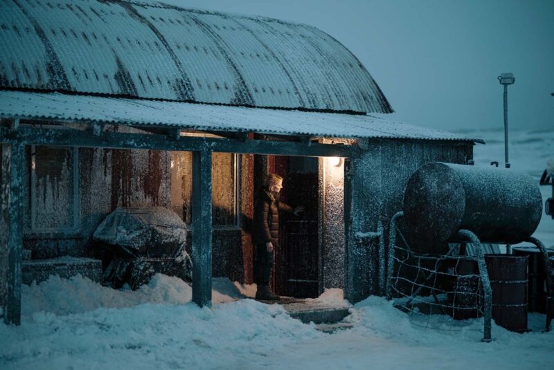 Many of the outdoor scenes in True Detective: Night Country were filmed in Iceland, not Alaska. Image © HBO