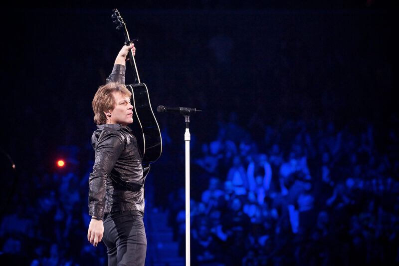 Jon Bon Jovi: Still THE man in the arena.