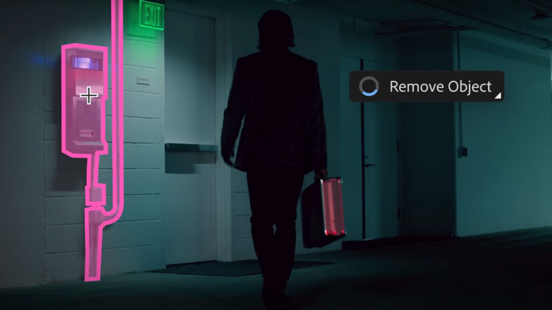 Premiere Pro AI tools - Object Removal