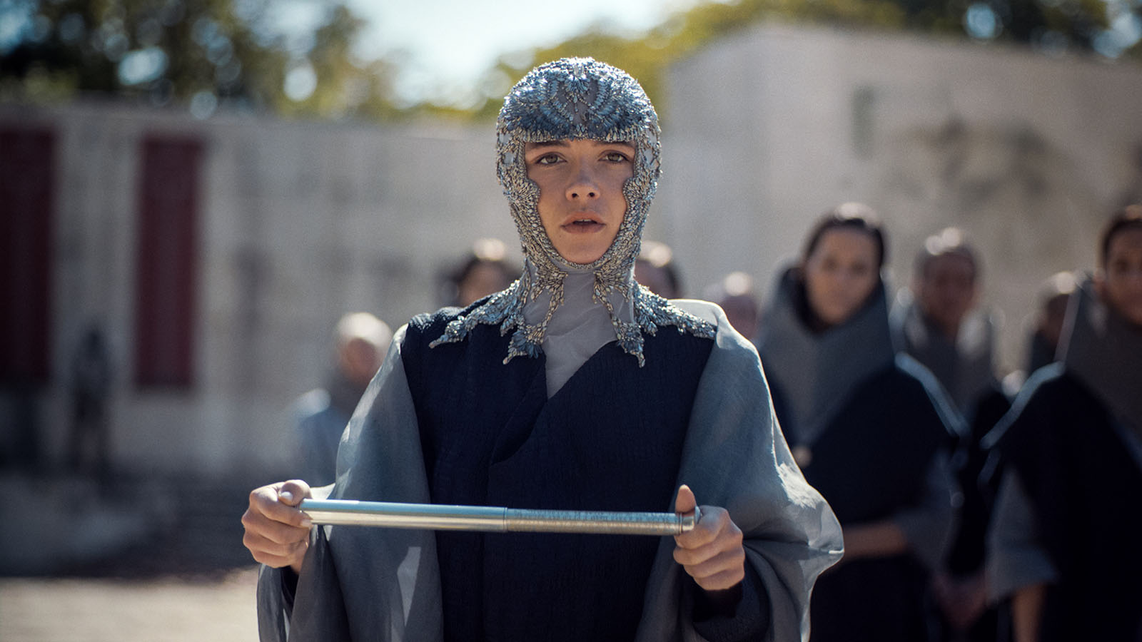 The imperial world of Kaitain was filmed at Carlos Scarpa's Brion tomb. Image © Warner Bros.