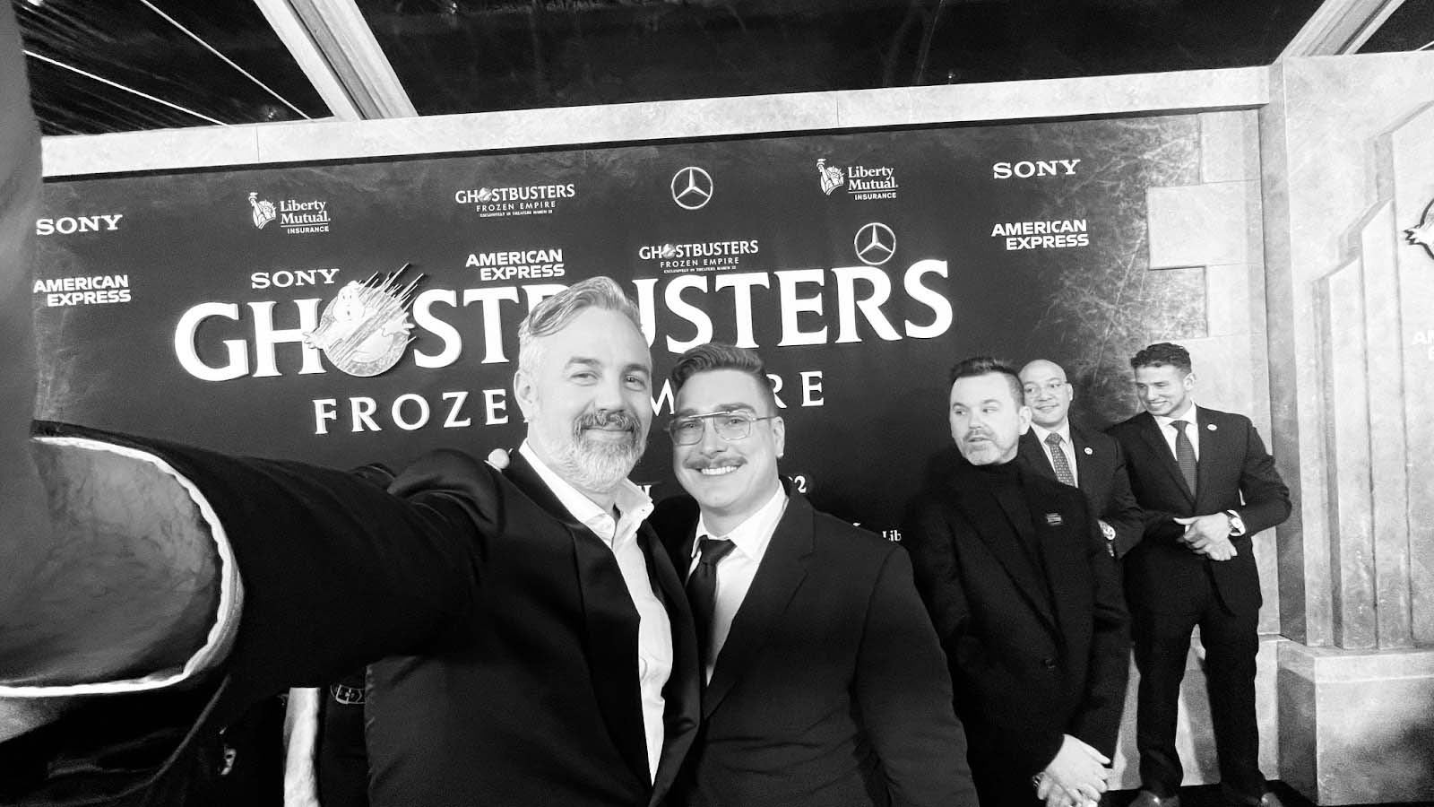 Ghostbusters: Frozen Empire editors Shane Reid (left) and Nathan Orloff (right). Image © Shane Reid