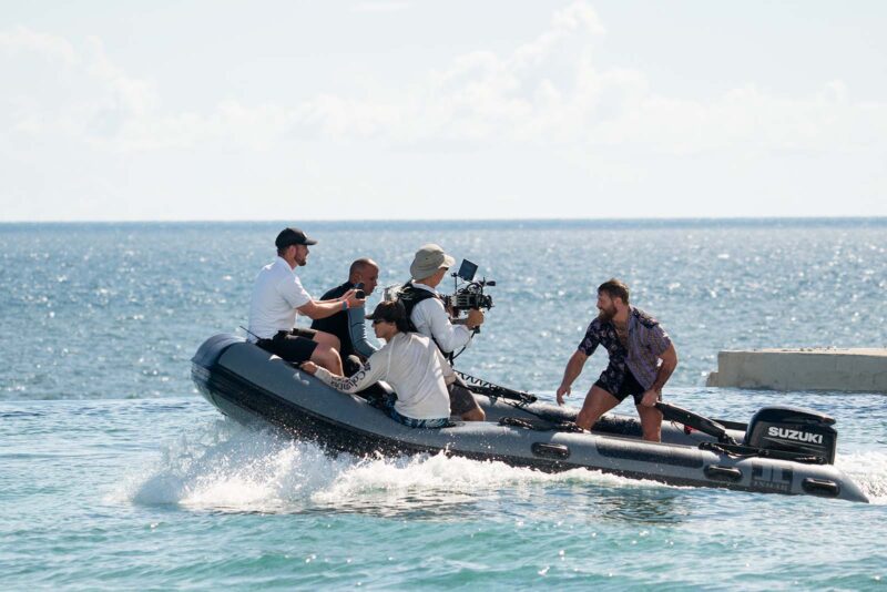 A behind-the-scenes look at shooting a Road House action scene. Image © Amazon