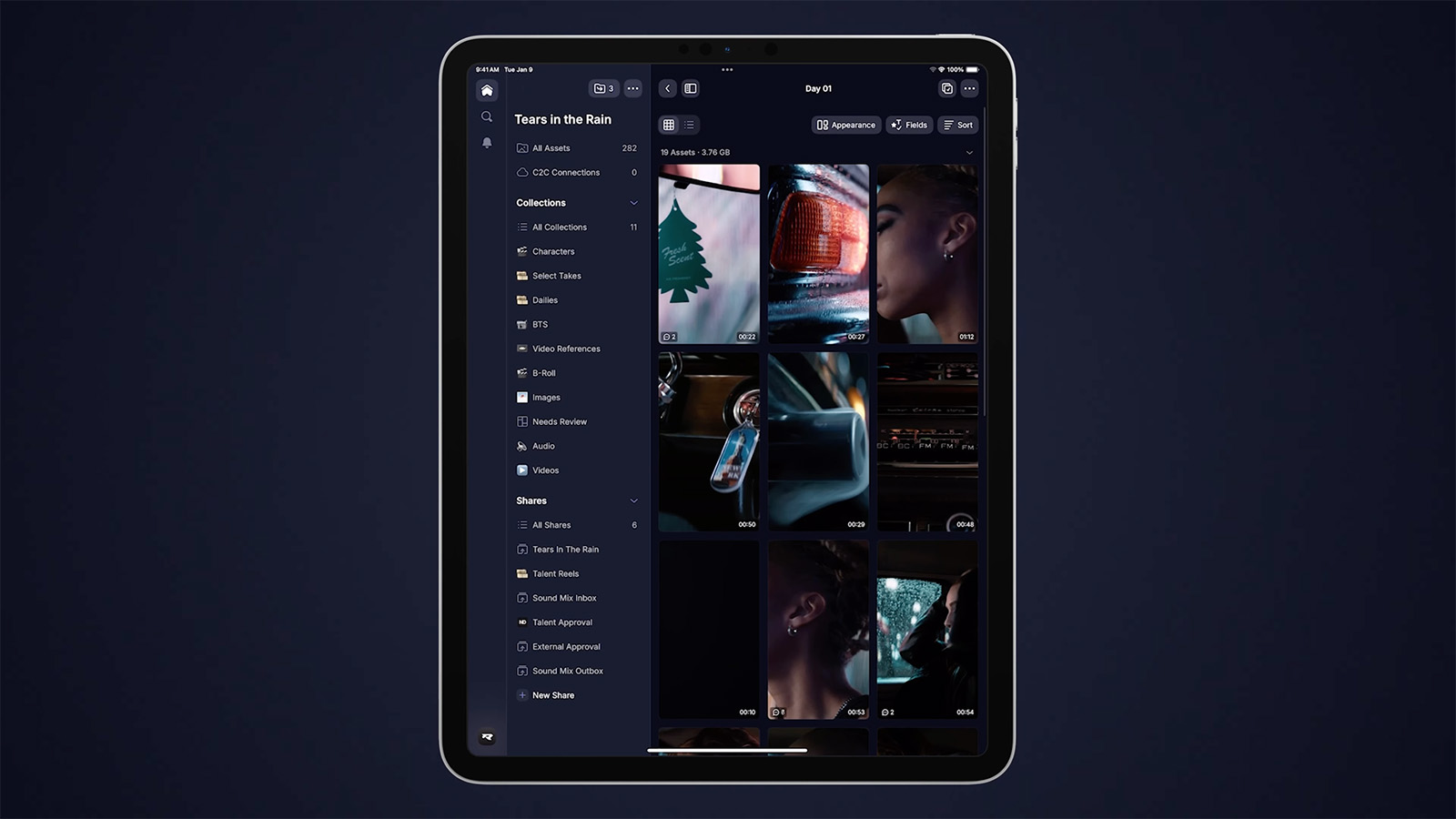 Frame.io V4 has reimagined its iPad experience for a smoother experience on a larger mobile screen.