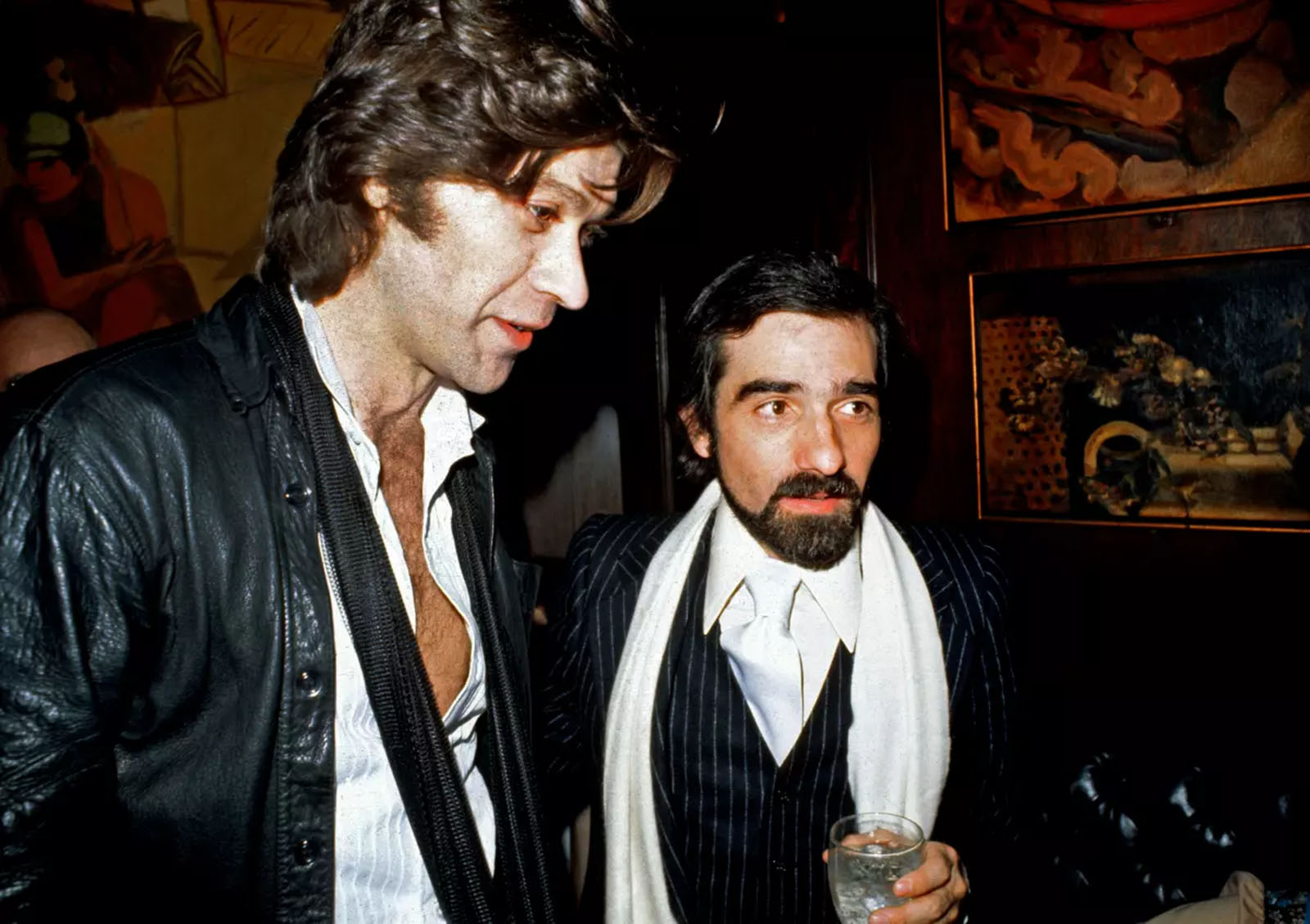 Scorsese in 1978 with longtime collaborator Robbie Robertson. Image © Redferns