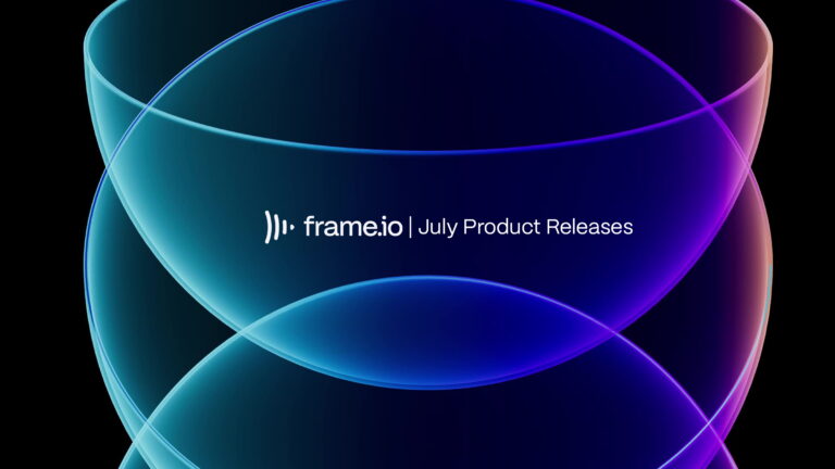 frame.io july product releases banner