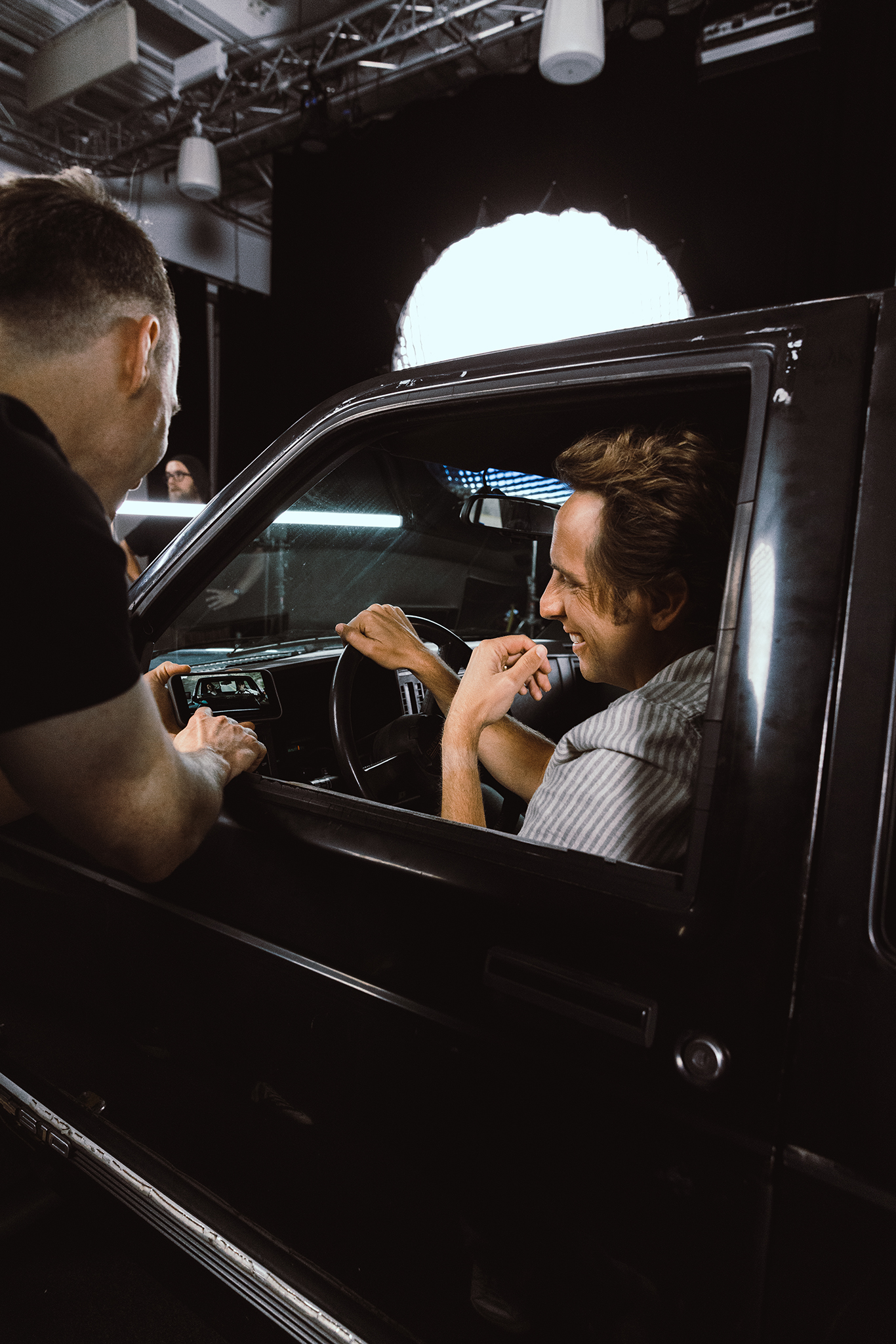 On set behind the scenes photo from Outbound Life