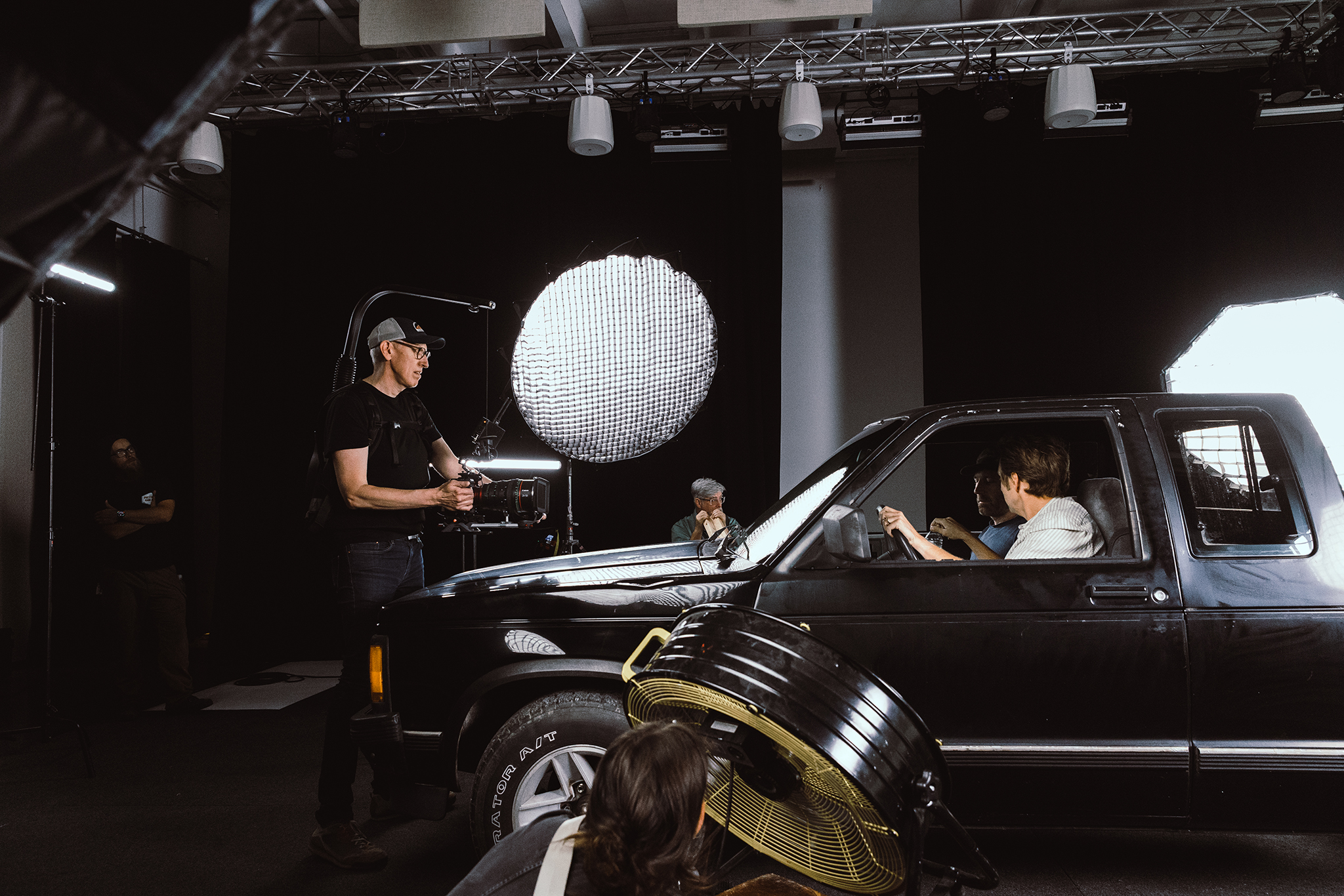 On set behind the scenes photo from Outbound Life