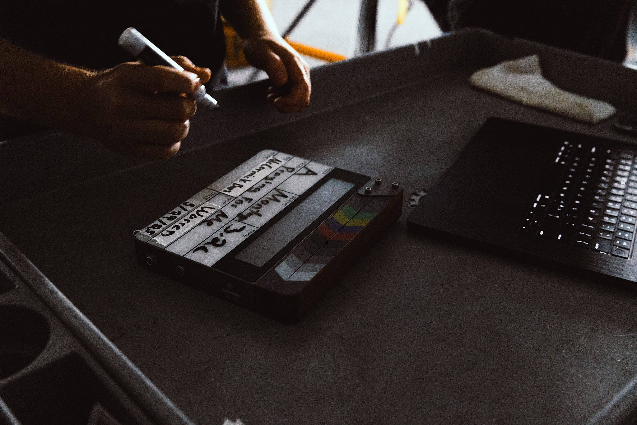 On set behind the scenes photo from Outbound Life