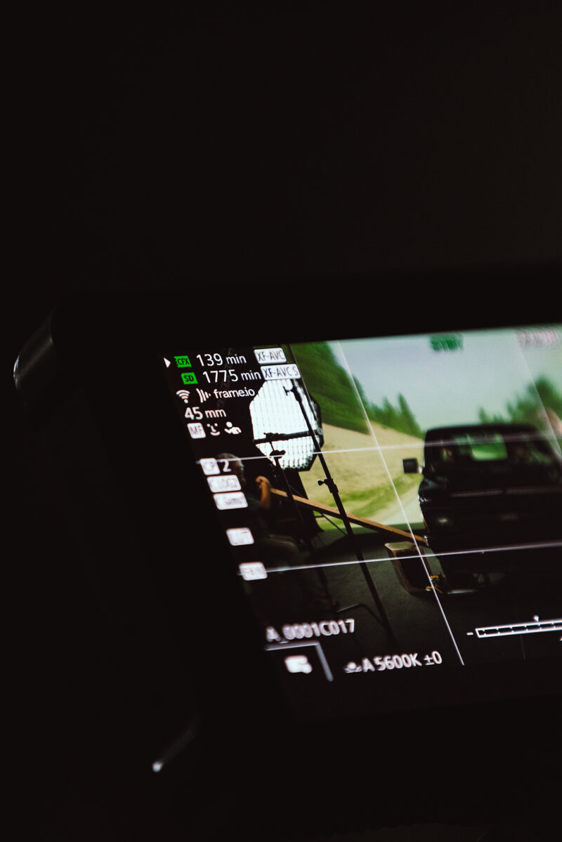 On set behind the scenes photo from Outbound Life