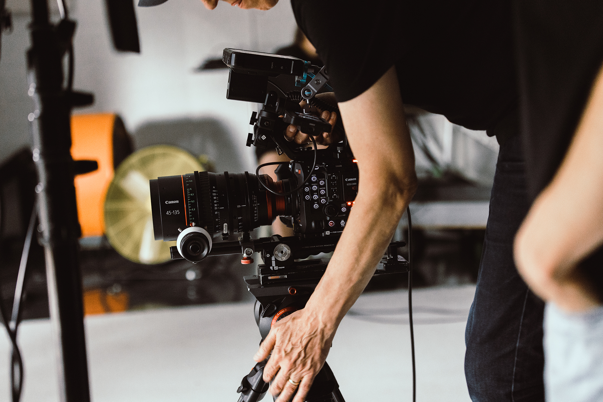 On set behind the scenes photo from Outbound Life