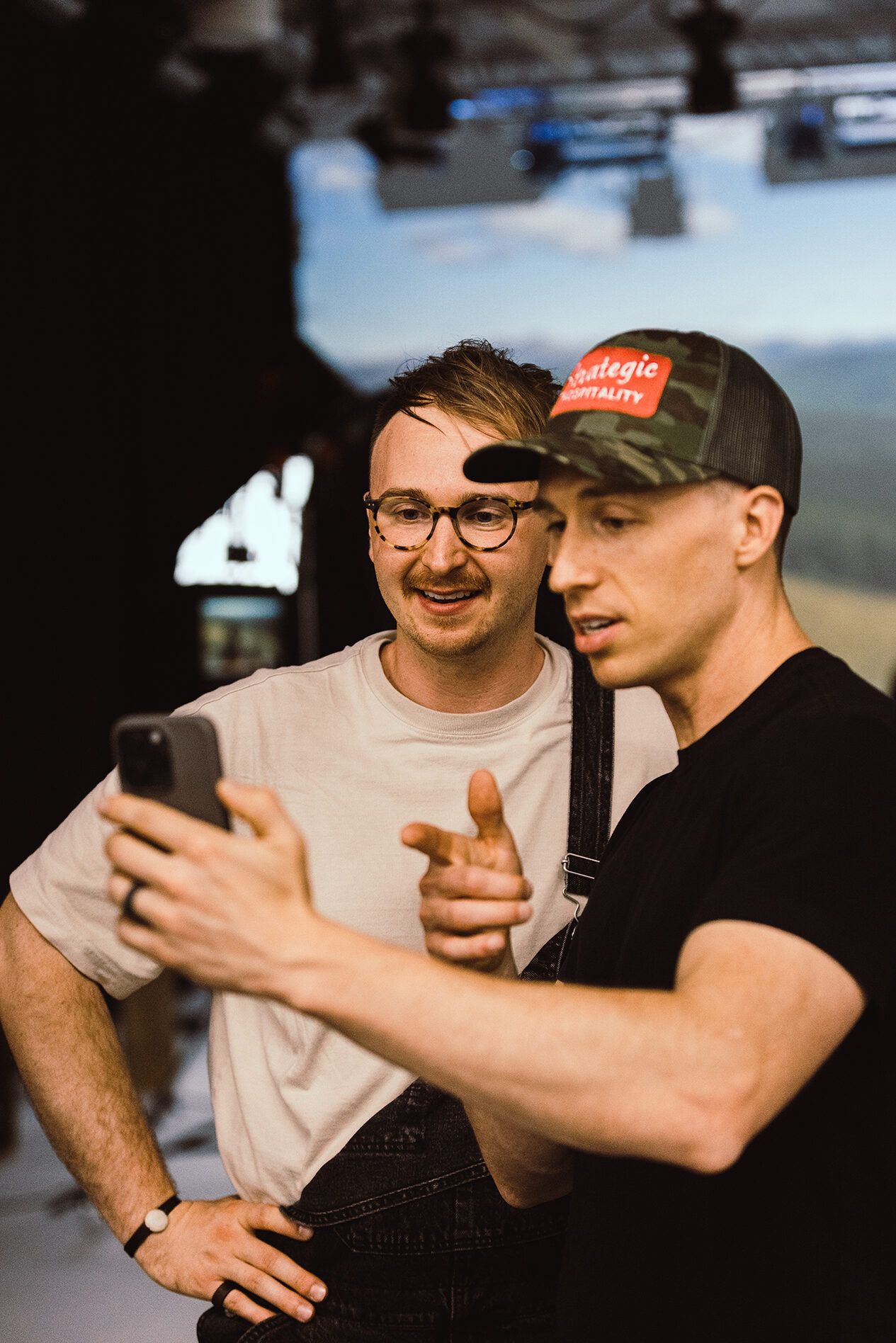 On set behind the scenes photo from Outbound Life