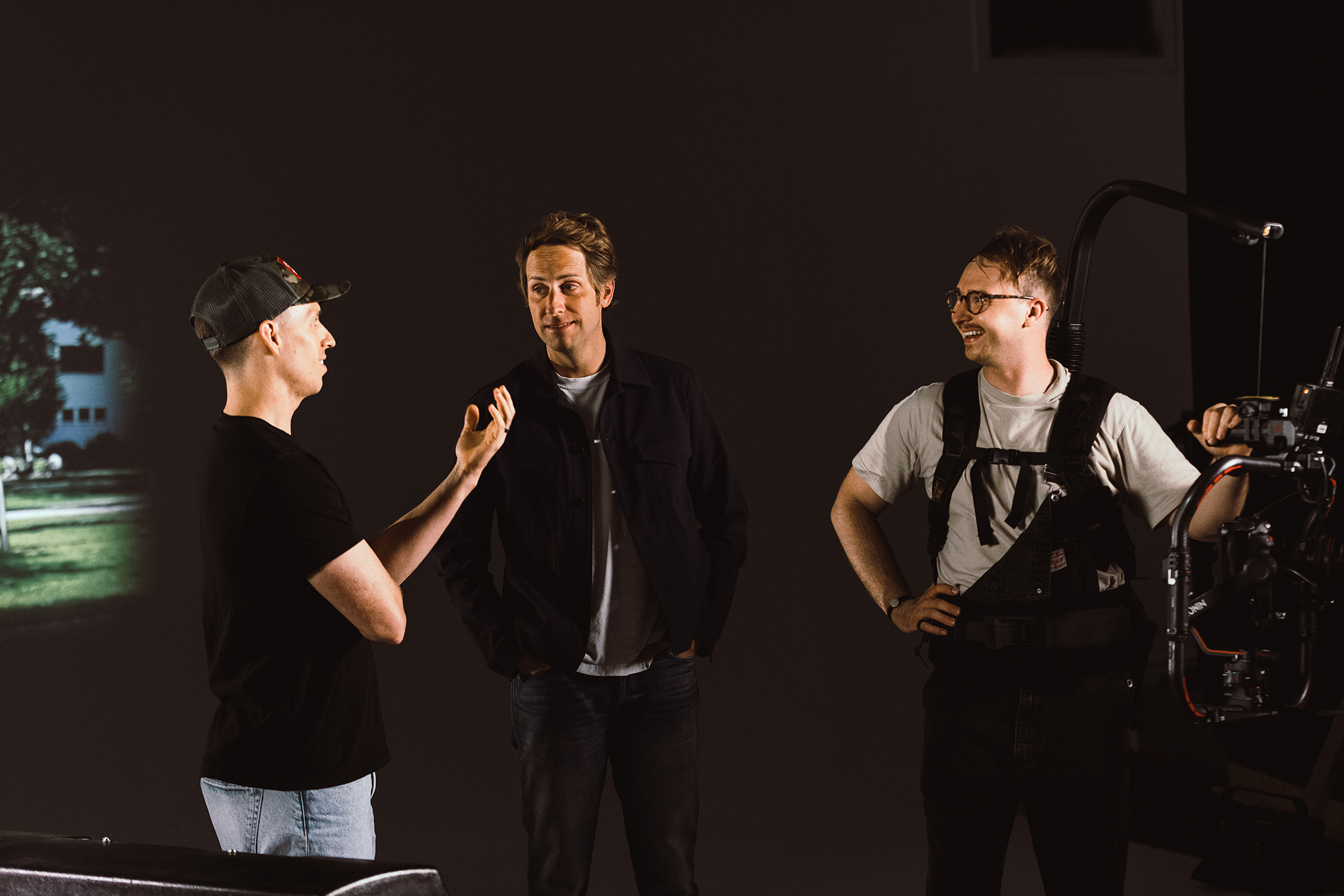 On set behind the scenes photo from Outbound Life