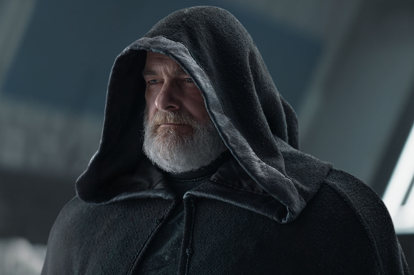 Ray Stevenson played Baylan Skoll, a former Jedi Knight who has turned to the dark side. Image © Disney